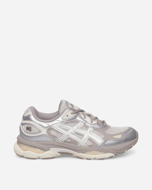 Asics White Gel-Nyc 2.0 Sneakers Smoke Pure for men