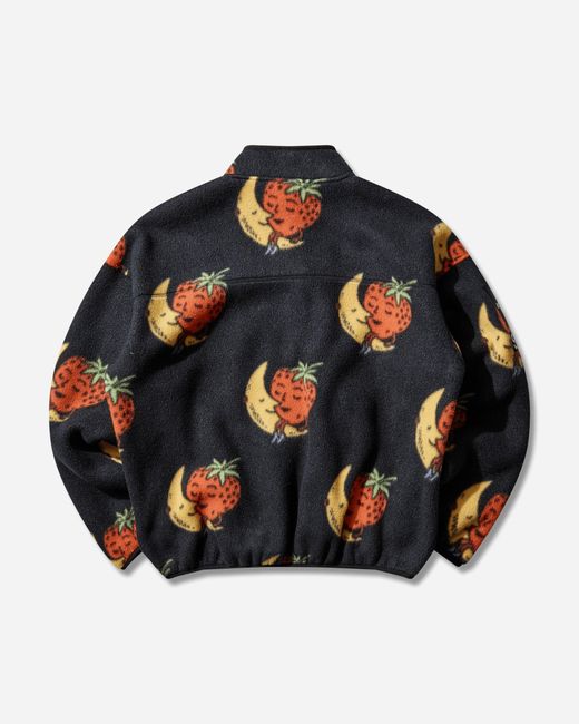 The North Face Black Sky High Farm Goods Sherpa Fleece Strawberry Moon Print for men