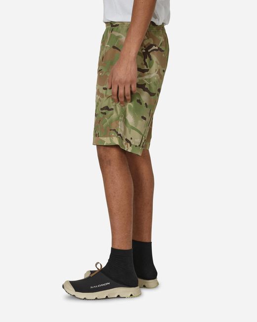 1017 ALYX 9SM Green Camo Logo Shorts Camouflage for men
