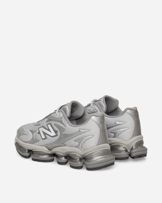 New Balance Gray Abzorb 2000 Sneakers Silver Metallic for men