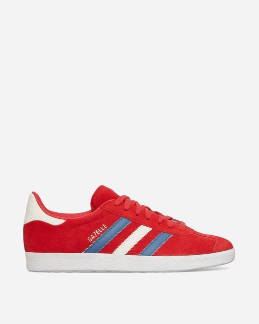 Adidas Gazelle Sneakers Glory Red / Altered Blue for men