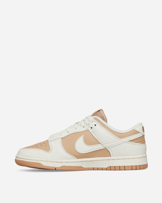 Nike White Wmns Dunk Low Next Nature Sneakers Hemp