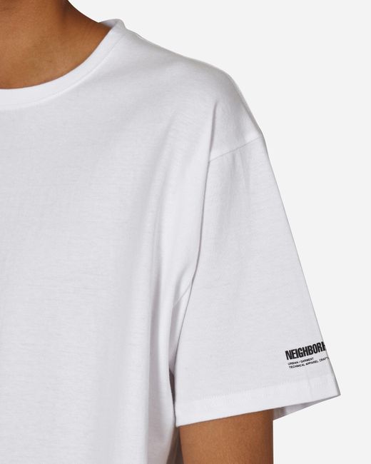 Neighborhood White Classic 2-pack T-shirt for men