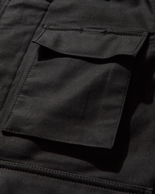 Sacai Men S Wtaps Cotton Back Satin Jacket in Black for Men Sacai Men S Wtaps Cotton Back Satin Jacket in Black for Men