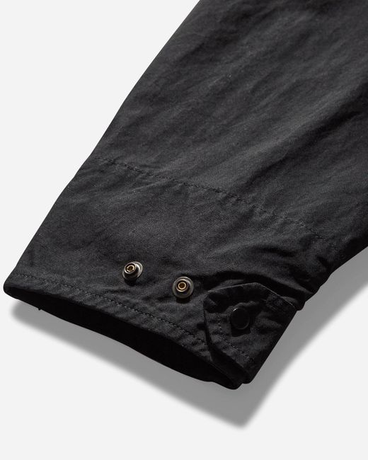 C P Company Black Men S Hooded Twill Jacket for men