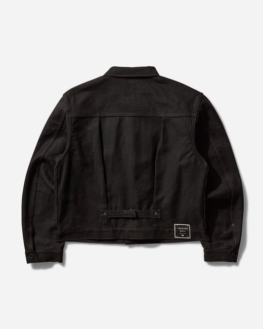 Kapital Black S Century Denim No.9 1St Jacket Mud Dye for men