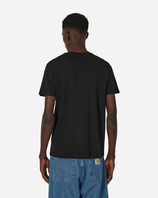 IDEA BOOK Black Techno Logical T-shirt for men
