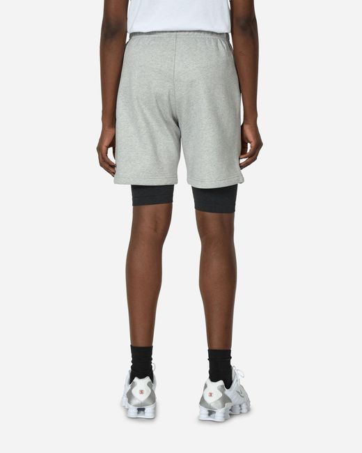 Nike Gray Mmw 3-In-1 Shorts Heather for men