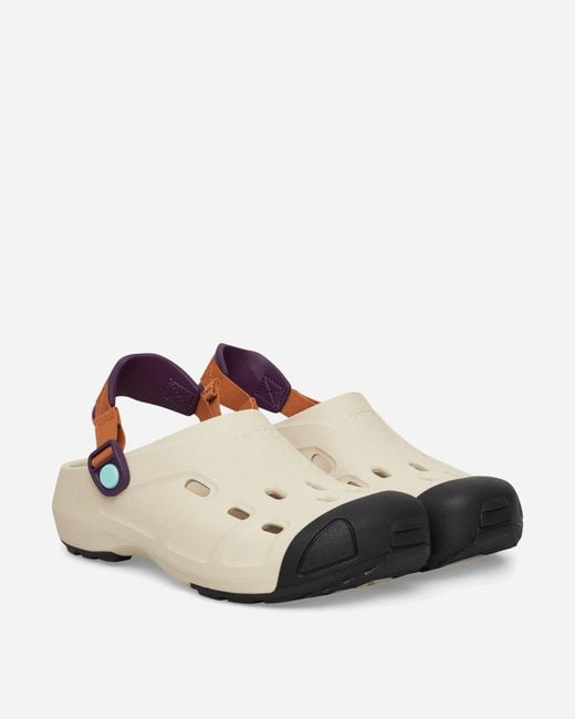 CROCSTM White Quick Trail Clogs Bone for men