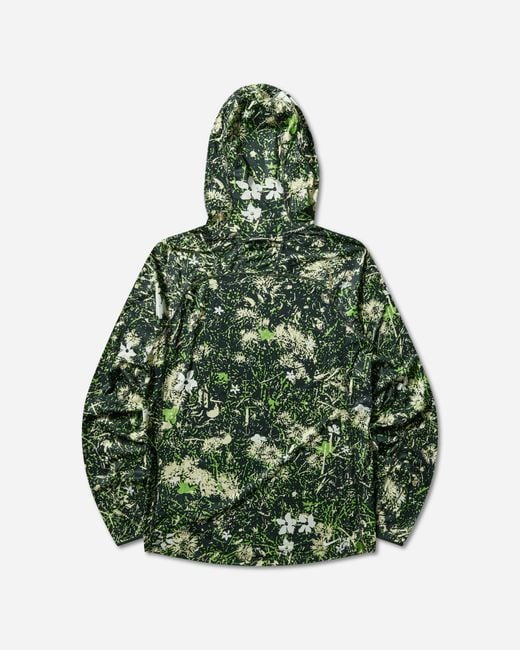 Nike Green Acg Solar Chase Dri-Fit Uv Protection Hooded Trail Running Top Mean for men