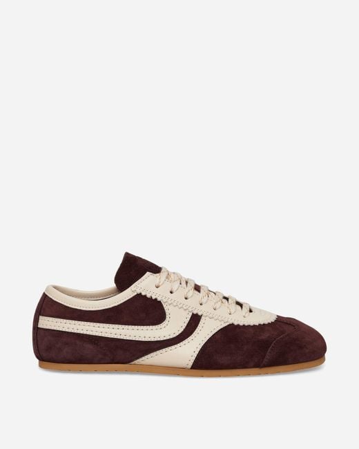 Dries Van Noten Brown Suede Sneakers Dark for men