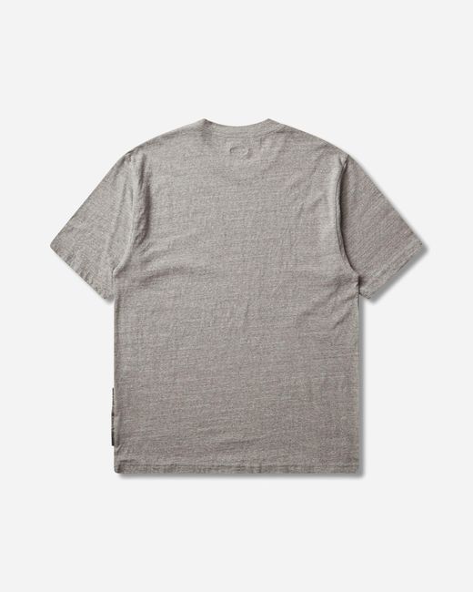 Kapital Gray Top Jersey Crew T-Shirt (Buster Peckish Bowy) for men