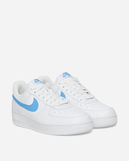 Nike Wmns Air Force 1 07 Se Sneakers White / University Blue for Men | Lyst