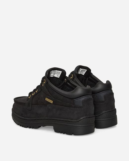 Timberland Black Heritage Low Lace-Up Gore-Tex Bootie Boots for men