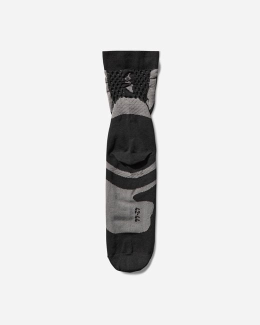 Roa Black Bones Logo Q-skin Technical Crew Socks for men