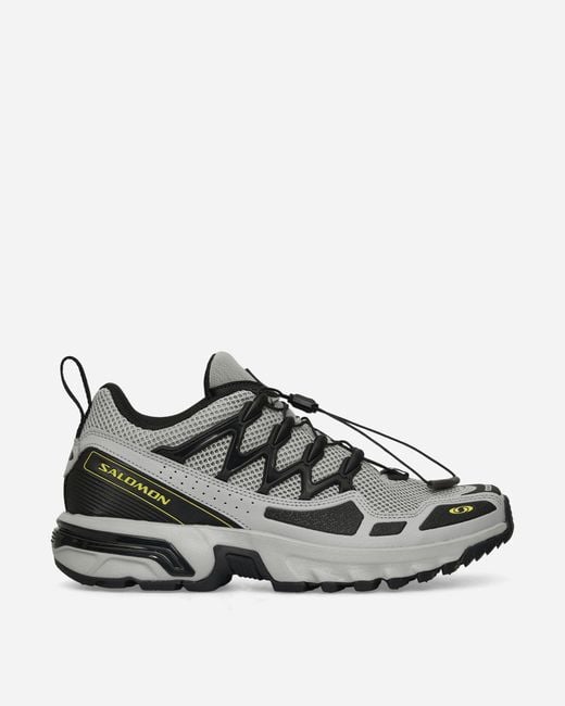 Salomon Gray Acs + Og Sneakers Alloy Lemon for men