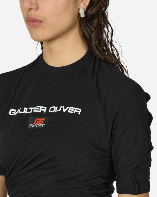 Jean Paul Gaultier Black Shayne Oliver Gaultier Oliver T-shirt for men
