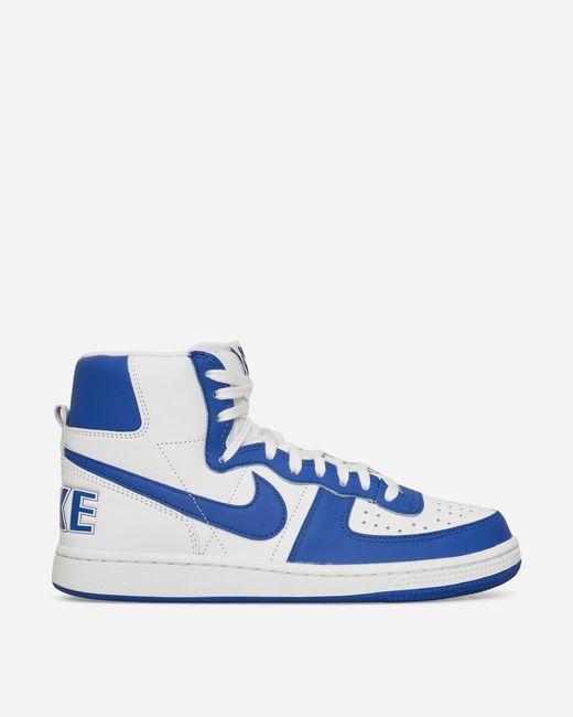 Nike Blue Terminator High Sneakers White / Game Royal for men