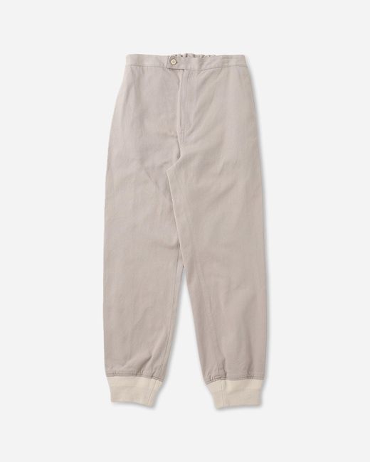 Visvim White Men S Bertone Race Pants Ivory for men