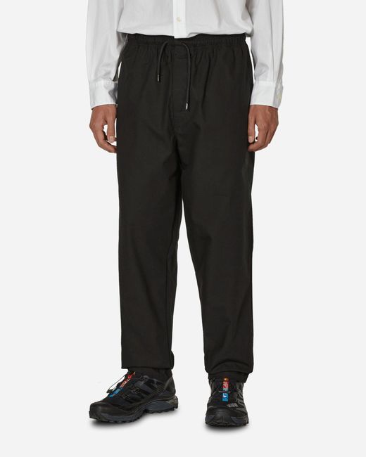 (w)taps Black Sddt2001 Cotton Ripstop Trousers for men