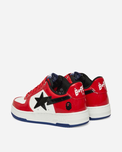 A Bathing Ape Red Bape Sta #1 M2 Sneakers for men