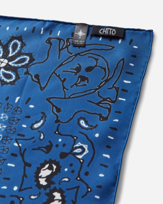 Chio Blue Finesse Eagle Bandana for men