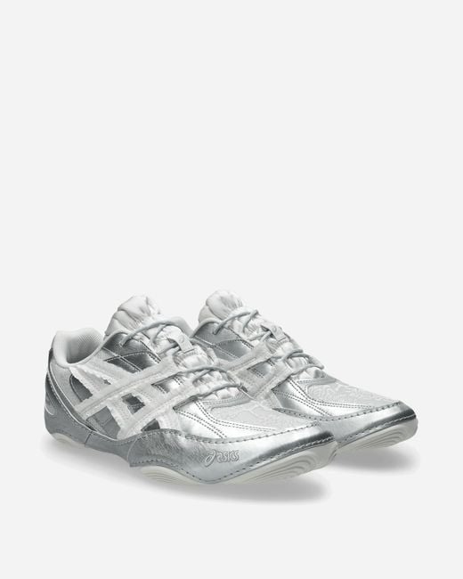 Asics White Empty Behavior Hypersync Sneakers Pure for men