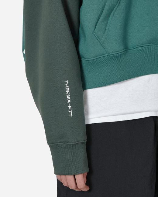 Nike Acg Therma-fit Fleece Hooded Sweatshirt Bicoastal / Vintage Green