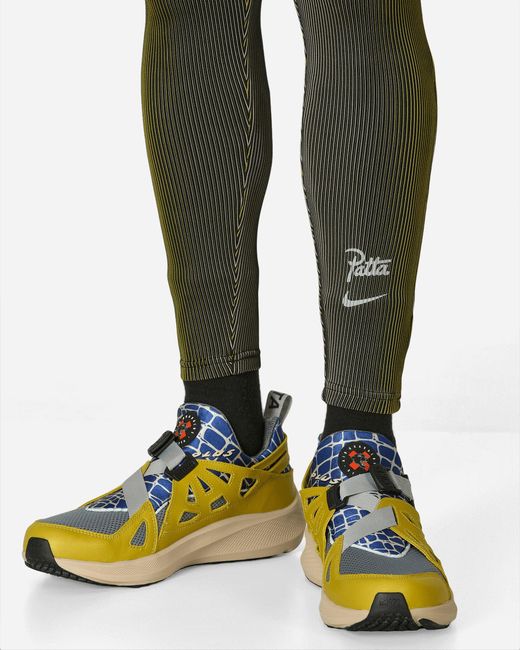 Nike Gray Patta Running Team leggings Saffron Quartz / Sanddrift for men