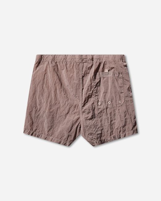 Stone Island Pink Men S Nylon Metal Swim Shorts Oleander for men