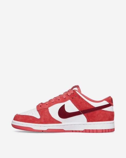 Nike Wmns Dunk Low Valentine S Day Sneakers White / Team Red for men