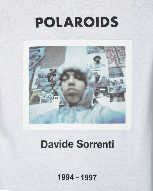 Wacko Maria White Davide Sorrenti T-shirt (type-1) for men