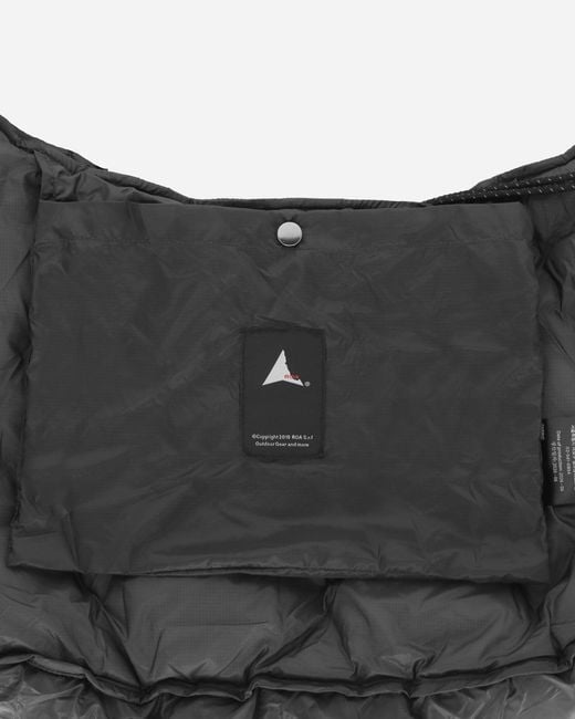 Roa Black Nuna Packable Bag for men