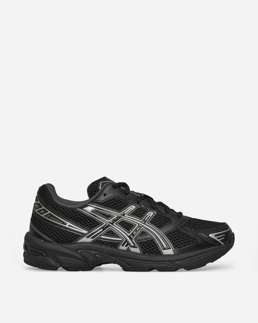 Asics Black Gel-1130 Sneakers / Pure Silver for men