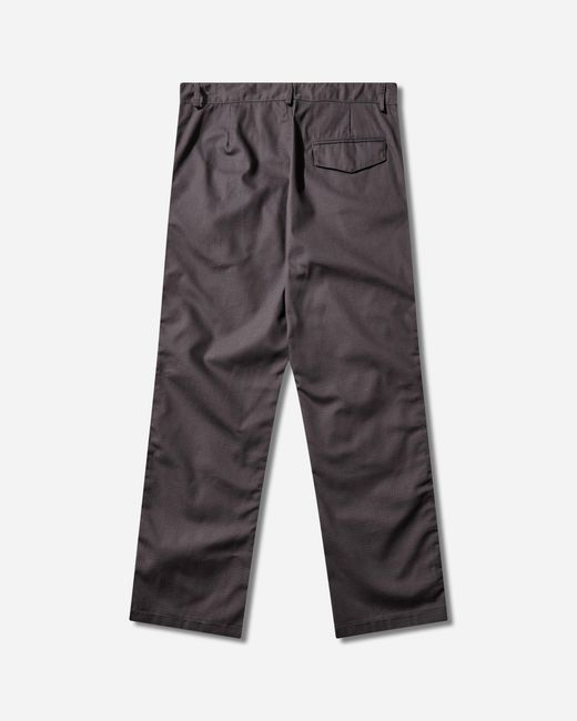 GR10K Gray Men S Piping Ripstop Pants Stone for men