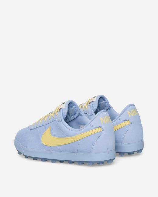 Nike Blue Astrograbber Sneakers Aluminum / Soft Yellow for men