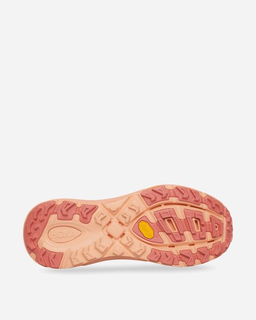 Hoka One One Pink Xlim Mafate Speed 2 Sneakers Peach Dust for men