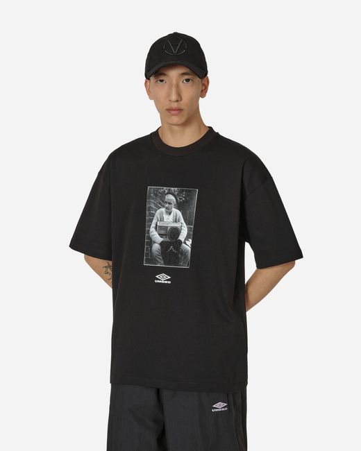 Umbro Black Gavin Watson Exhibition Guy With The Boombox T-shirt for men