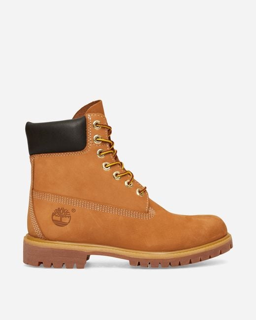 Timberland Brown Premium 6 Inch Boots Wheat for men