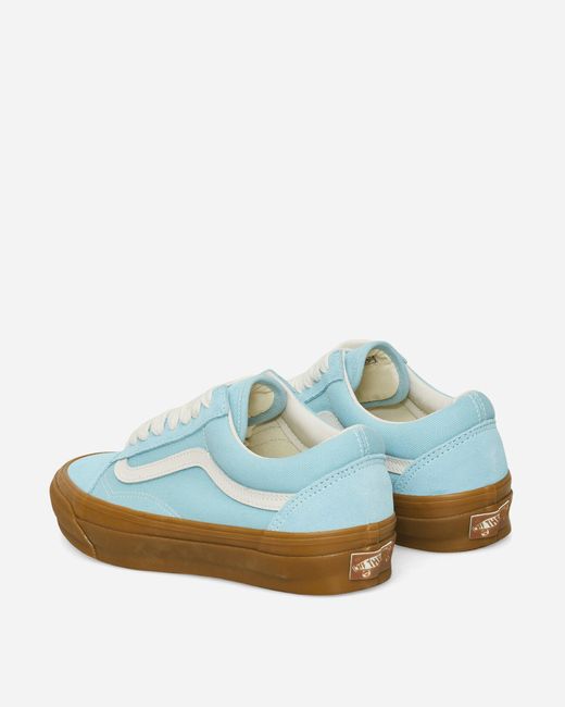 Vans Blue Premium Old Skool Gum Sneakers Crystal for men