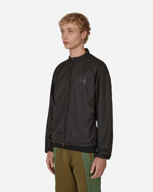 SLAM JAM Black Packable Windbreaker for men