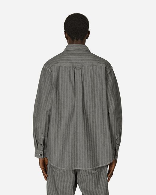 Carhartt Gray Menard Shirt Jac (Rinsed) for men