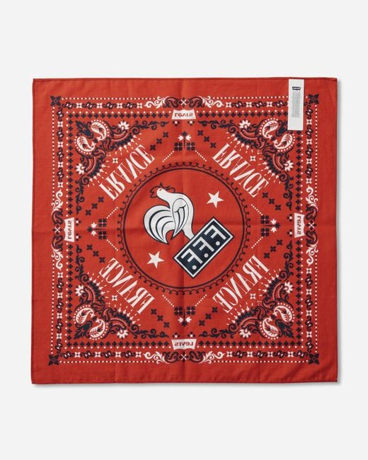 Levi's Red France Football Bandana for men
