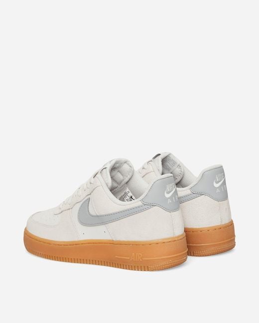 Nike White Air Force 1 07 Lv8 Sneakers Phantom / Light Smoke for men