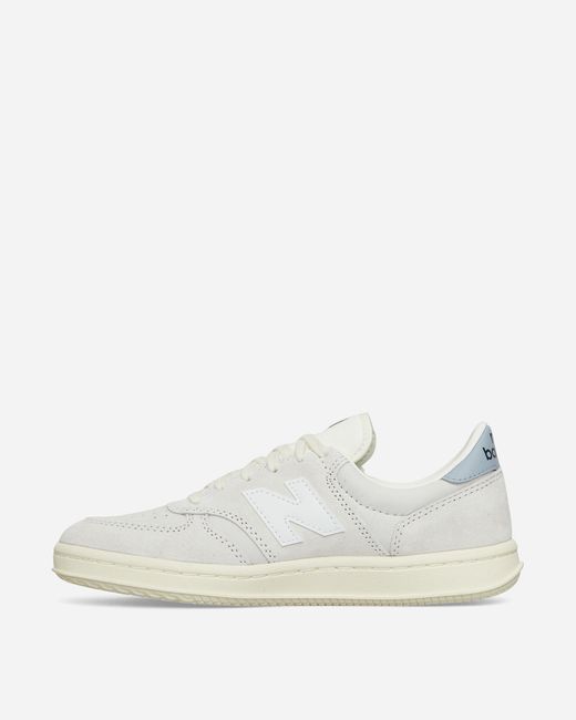 New Balance White T500 Sneakers Off for men