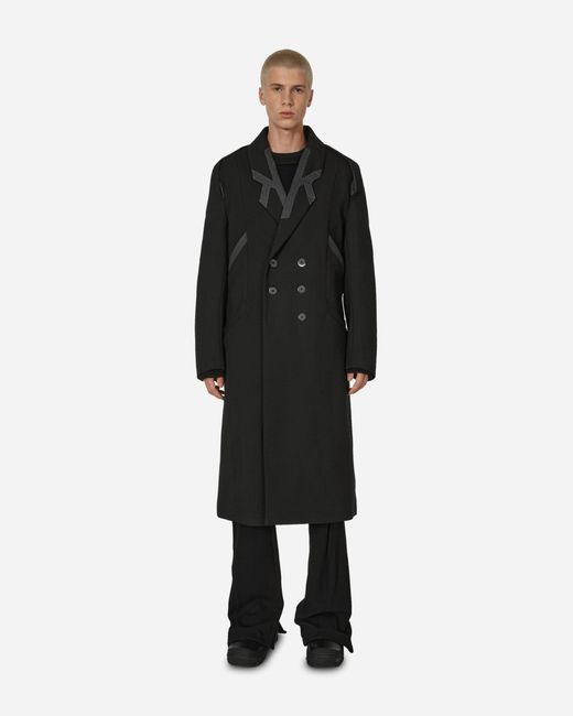 Kiko Kostadinov Black Critias Coat Shadow for men