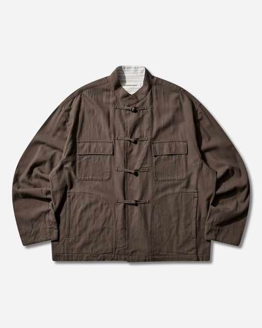 Undercover Brown S Cotton Jacket for men