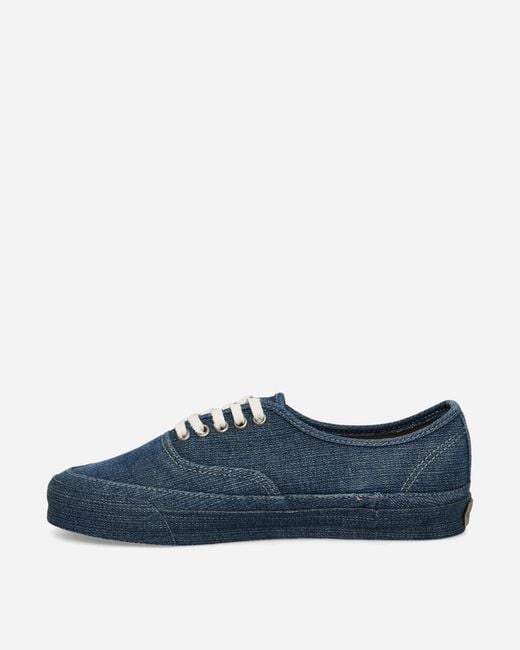 Vans Blue Premium Authentic Denim Sneakers for men