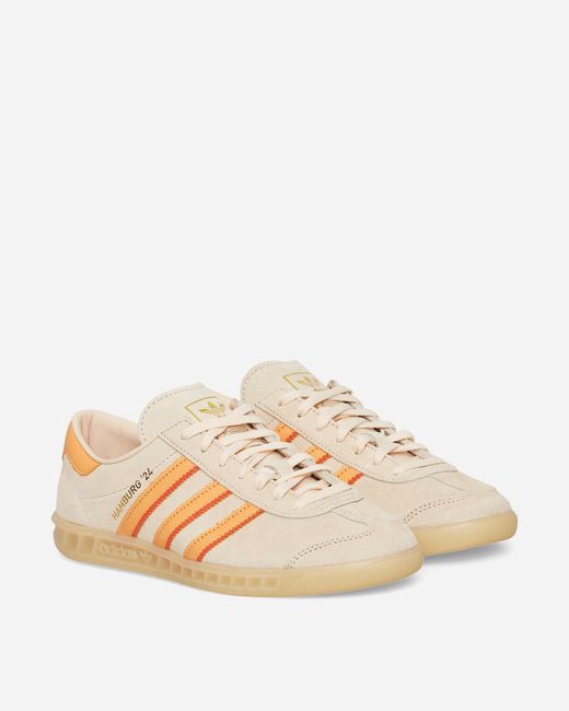 Adidas Natural Hamburg 24 Sneakers Crystal Sand Hazy for men
