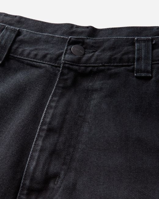 Carhartt Gray Og Single Knee Pants (Destroy Wash) for men